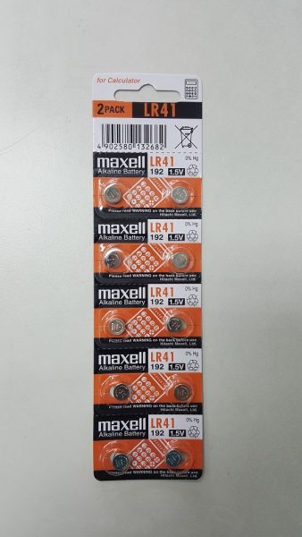 maxell batteries lr41